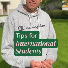 Marius from Germany and @bakketunfhs shares four tips for international students at folk high school in Norway. Comment ...