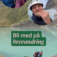 Bli med @tirilstranda og klassen hennes ved @sogndalfhs på tur 🥾🏔️ #folkehøyskole #folkehøgskole #sogndalfhs #nigardsb...