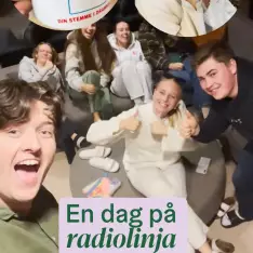 Mathias tar oss med på sin aller første radiosending 📻 🎙️ @danviklife @kanal1drammen #folkehøyskole #folkehøgskole #fh...