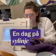 Bli med en dag i livet til @helenesyrlitt 🧵🪡#fhsliv #folkehøyskole #folkehøgskole #solborgfhs