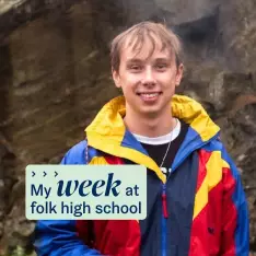 A week in the life Haakon Jerving, one of many international students at Norwegian folk high schools. Haakon is a studen...