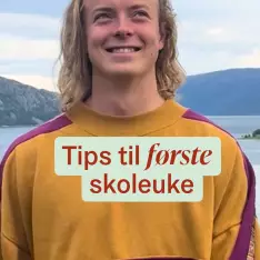 Oppstartsnerver? Du er ikke alene. Sondre deler sine beste tips for å få en fin første uke på folkehøgskole 🫶 #folkehøy...