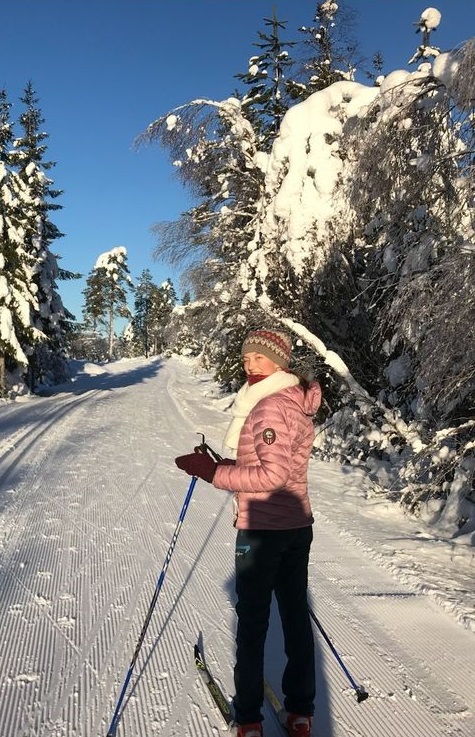 Marte på skitur